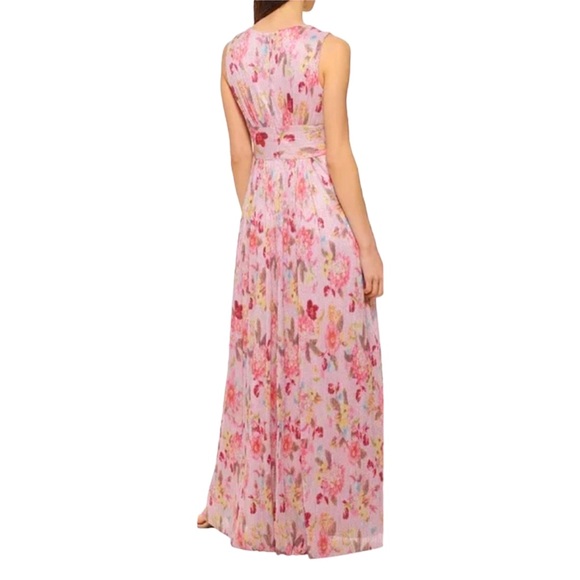 NWT Jessica Howard Carlyle Metallic
Pleated Chiffon Gown - Picture 2 of 8